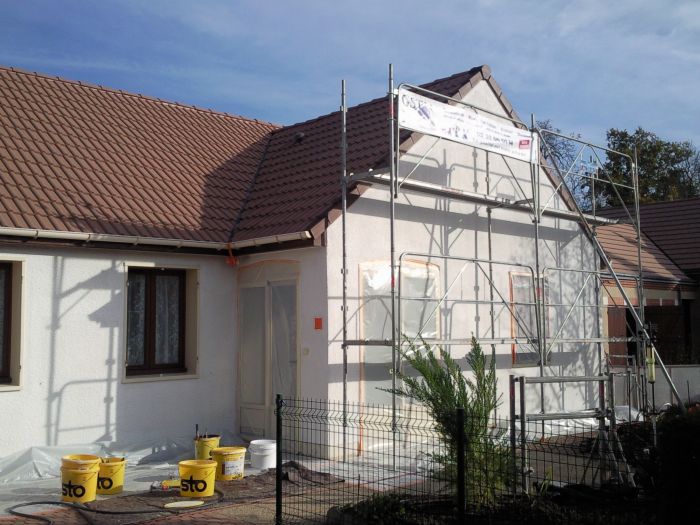 GST Rénovation - Ravalement façade maison Loiret 5