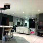 GST Rénovation - Plafond tendu salon complet